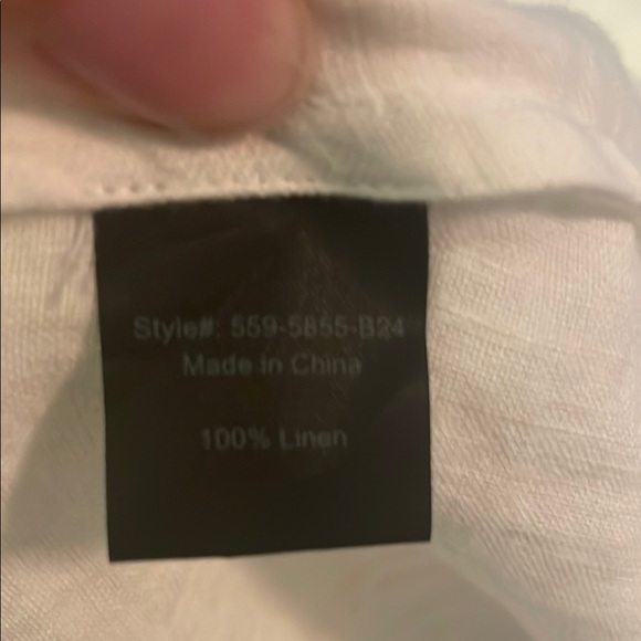 Jenni Kayne Callan 100% Linen Button Down Dress EUC Size Large - Picture 6 of 11